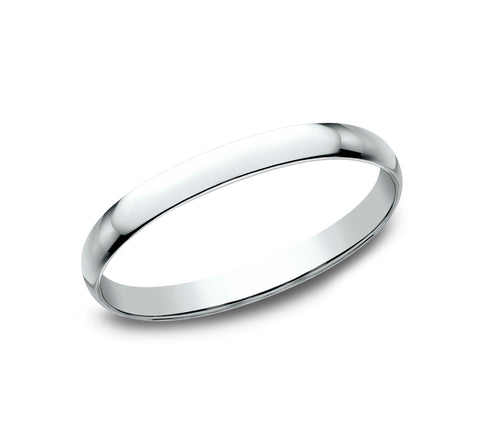 2mm Court Platinum Wedding Band