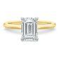 2.50ct Emerald-Cut Solitaire Lab-Grown Diamond Ring