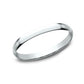 2mm Court Platinum Wedding Band