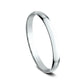 2mm Court Platinum Wedding Band