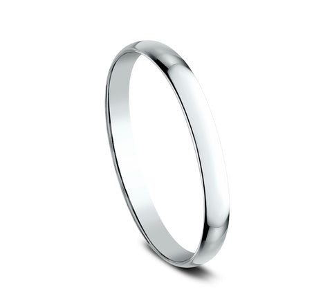 2mm Court Platinum Wedding Band