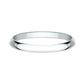 2mm Court Platinum Wedding Band