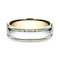 5mm Two-Tone Wedding Band