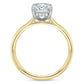2.50ct Emerald-Cut Solitaire Lab-Grown Diamond Ring