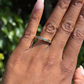 0.25ct Channel Set Round Diamond Ring in 18kt Yellow Gold