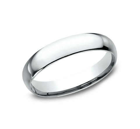 5mm Court Platinum Wedding Band