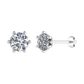 1.00 ct Lab-Grown Diamond Six-Claw Stud Earrings in 9kt Gold