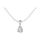 2.00ct Pear Cut LabGrown Diamond Pendant in 9kt Gold