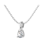 2.00ct Pear Cut LabGrown Diamond Pendant in 9kt Gold