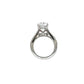 3.00 ct D‑VVS2 Cushion‑Cut Lab‑Grown Diamond Ring