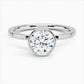 2.00ct Lab-Grown Round Diamond  Bezel Set Ring