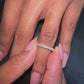 Radiant Cut Lab Diamond Bridal Set – 3.50ct D VS1 with Half Eternity Band in Platinum