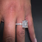 4ct D/VS1 Labgrown Radiant Cut Diamond Ring