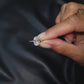 Certified Labgrown 2.00ct Oval Cut Set in 18kt Yellow Gold