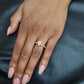 Certified 1.50ct Pear Cut Natural Diamond in 18kt Yellow gold